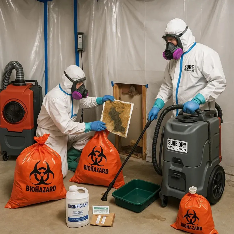 Contaminated Water Handling Protocols process in Clarion, IA